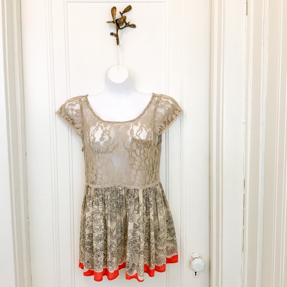 Free People Boho Paisley Blouse - Picture 1 of 5